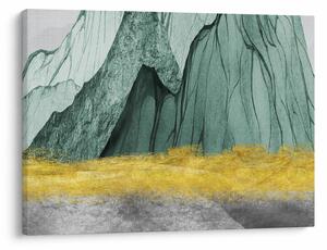 Slika - Smaragdne planine N⁰3 (70x50 cm)