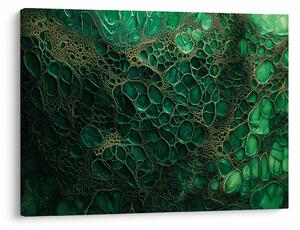 Slika - Zeleni mikroskopski prikaz (70x50 cm)