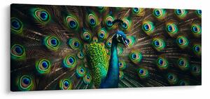 Slika – Paun (120x50 cm)