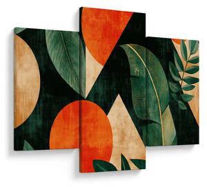 Slika - Geometrijski prirodni motivi II. (90x60 cm)