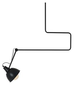 Crna visilica s metalnim sjenilom 80x80 cm Coben - CustomForm