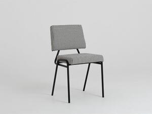 Crno-bijela blagovaonska stolica Simple - CustomForm
