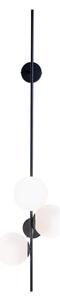 Crna zidna lampa Bobler - CustomForm