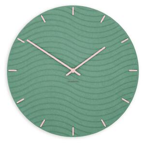 Zidni sat Luxhora Rivella Mint Green 11 boja