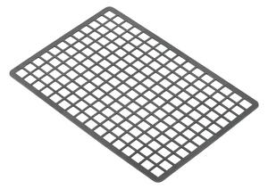 Siva plastična pravokutna podloga za sudoper Addis, 36,5 x 24,5 cm