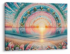Slika – Mozaik zalaska sunca (70x50 cm)