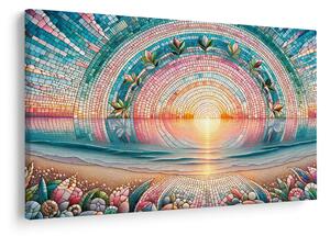 Slika – Mozaik zalaska sunca (90x60 cm)
