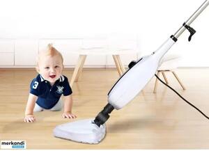 Retoo Blue Steam Mop – Parni Mop 1300 W za Tvrde Podove, Tepihe i Tkanine