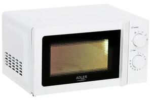Adler AD 6205 Mikrovalna Pećnica 20 L – 700 W, 5 Razina Snage, Funkcija Odmrzavanja