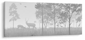 Slika - Livada sa jelenima (120x50 cm)