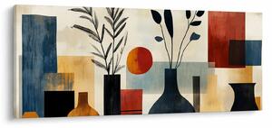 Slika - Kubističke vaze (120x50 cm)
