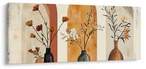 Slika - Vaze u lukovima (120x50 cm)