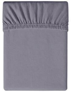 Jersey plahta modro-siva 90 x 200 cm