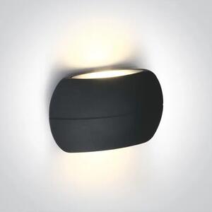 ZIDNA SVJETILJKA LED/2×3W/3000K/2x210lm/230V/IP54 ANTRACIT DM67378/AN/W#