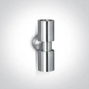 ZIDNA LAMPA 2x35W/GU-10 IP54 ALUMINIJ DM67160/AL#