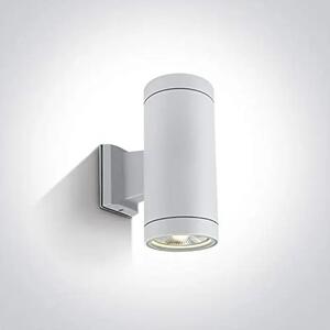ZIDNA SVJETILJKA 2×E27/75W/PAR30/230V IP54 BIJELA DM67132/W#