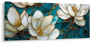 Slika - Vitraj s magnolijom (120x50 cm)