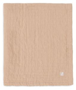 Jollein dekica Muslin 75x100 Jackuard - Biscuit Gots