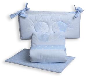 Magic Baby komplet posteljine Ribice 4-dijelni, 120x60/130x65 cm, 100% pamuk