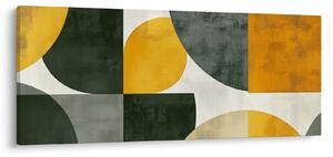 Slika - Apstrakcija u maslinastoj boji (120x50 cm)