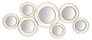Zidni ukras Gold Round