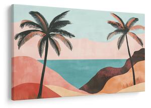 Slika - Palme uz more (90x60 cm)