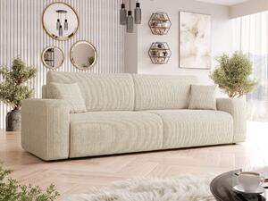 Zondo.hr Sofa na razvlačenje Euston Sztruks (krem) (s prostorom za odlaganje). 1105539