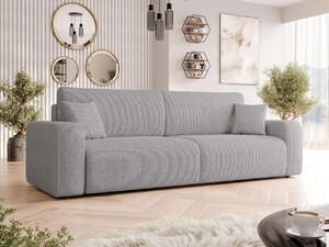 Zondo.hr Sofa na razvlačenje Euston Sztruks (siva) (s prostorom za odlaganje). 1105540