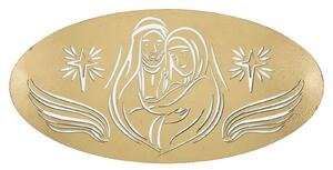 Zidni ukras Nativity Gold -B-