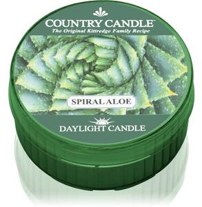 Country Candle Spiral Aloe čajna svijeća 42 g