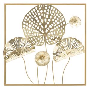 Zidni ukras Gold Flowers