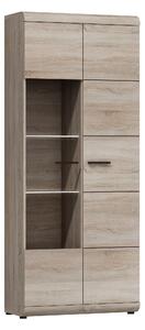 Zondo.hr Vitrina Lincoln 80V (hrast sonoma). Akcija -19%. 614050