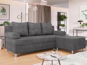 Zondo.hr Sofa s tabureom Dorien (siva). 1122095