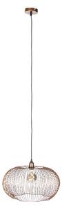 Industrijska viseća svjetiljka bakar 49 cm - Finn