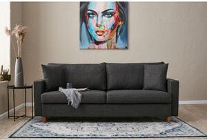 Atelier Del Sofa Trosjed na razvlačenje, Antracit, Eva - Anthracite