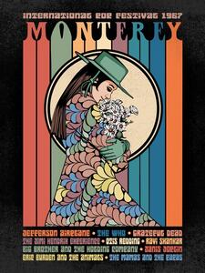 Ilustracija Monterey Pop Festival, Retrodrome