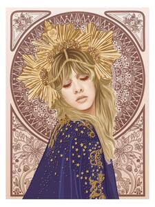 Ilustracija Stevie Nicks Mucha, Retrodrome