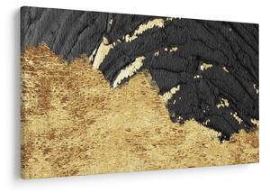 Slika - Zlatna struktura N⁰1 (90x60 cm)