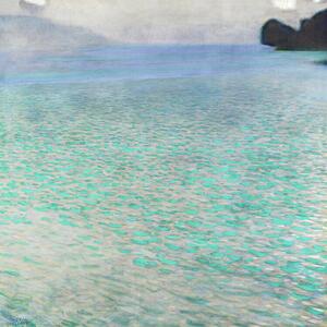 Reprodukcija Attersee (1900), Gustav Klimt