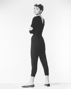 Umjetnička fotografija Audrey Hepburn as Sabrina, Audrey Hepburn, (30 x 40 cm)