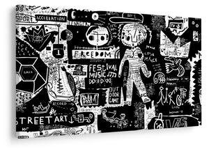 Slika - Grafiti (90x60 cm)