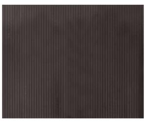 VidaXL Tepih pravokutni tamnosmeđi 80 x 100 cm od bambusa