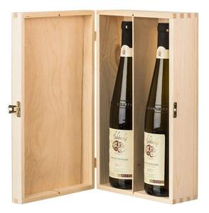 AtmoWood Drvena kutija za 2 vina XI