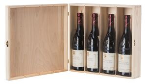 AtmoWood Drvena kutija za 4 vina