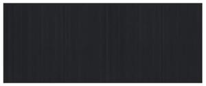 VidaXL Tepih pravokutni crni 80 x 200 cm od bambusa
