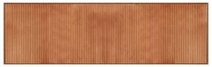 VidaXL Tepih pravokutni smeđi 60 x 200 cm od bambusa