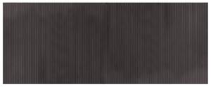 VidaXL Tepih pravokutni tamnosmeđi 80 x 200 cm od bambusa