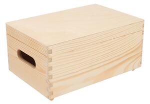 AtmoWood Drvena kutija s poklopcem 30 x 20 x 14 cm