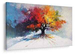 Slika - Šareno drvo (90x60 cm)
