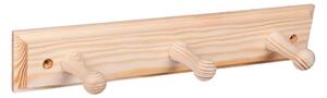 AtmoWood Zidna vješalica drvena 30 cm